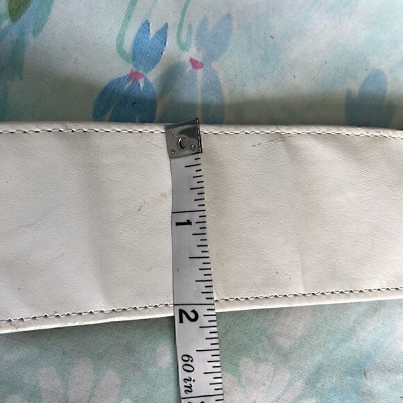 Vintage 80s Donna Karan BIG Leather Belt - Picture 12 of 14